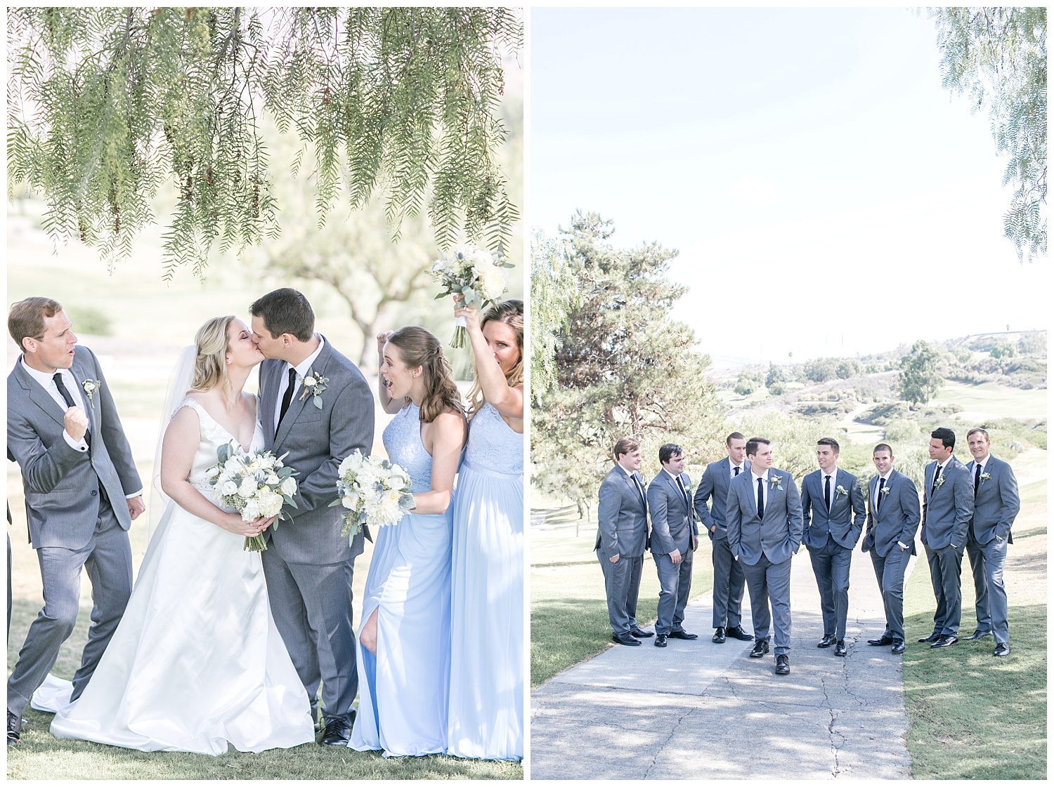 catherine + tim - bella collina golf course - san clemente california - wedding party - bride and groom couples portraits-0076